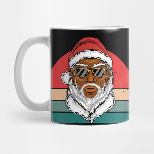 Black Santa, Black Santa Claus, African American Santa, Christmas by UrbanLifeApparel